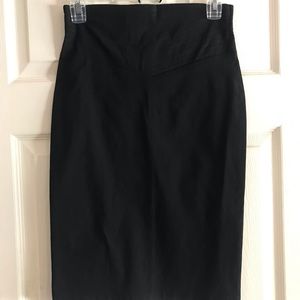 Mandee Medium Black Pencil Skirt